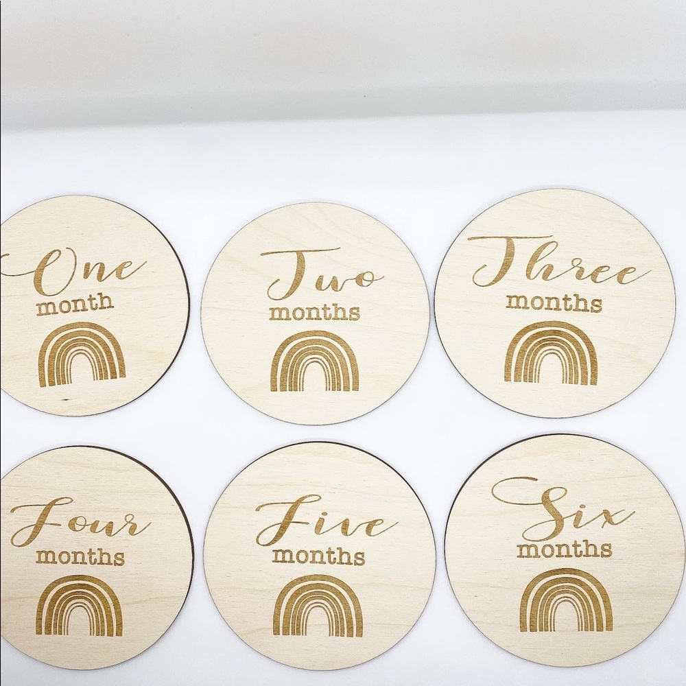 Baby milestone discs